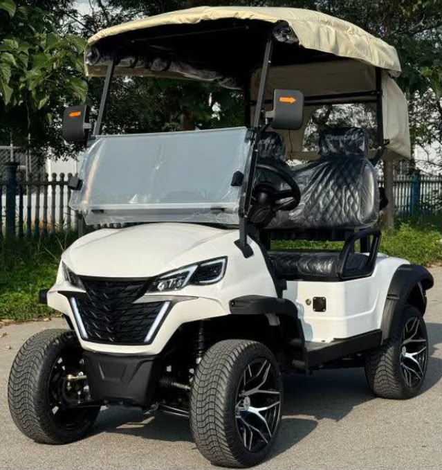 Custom Golf Cart Solutions workshop and showroom